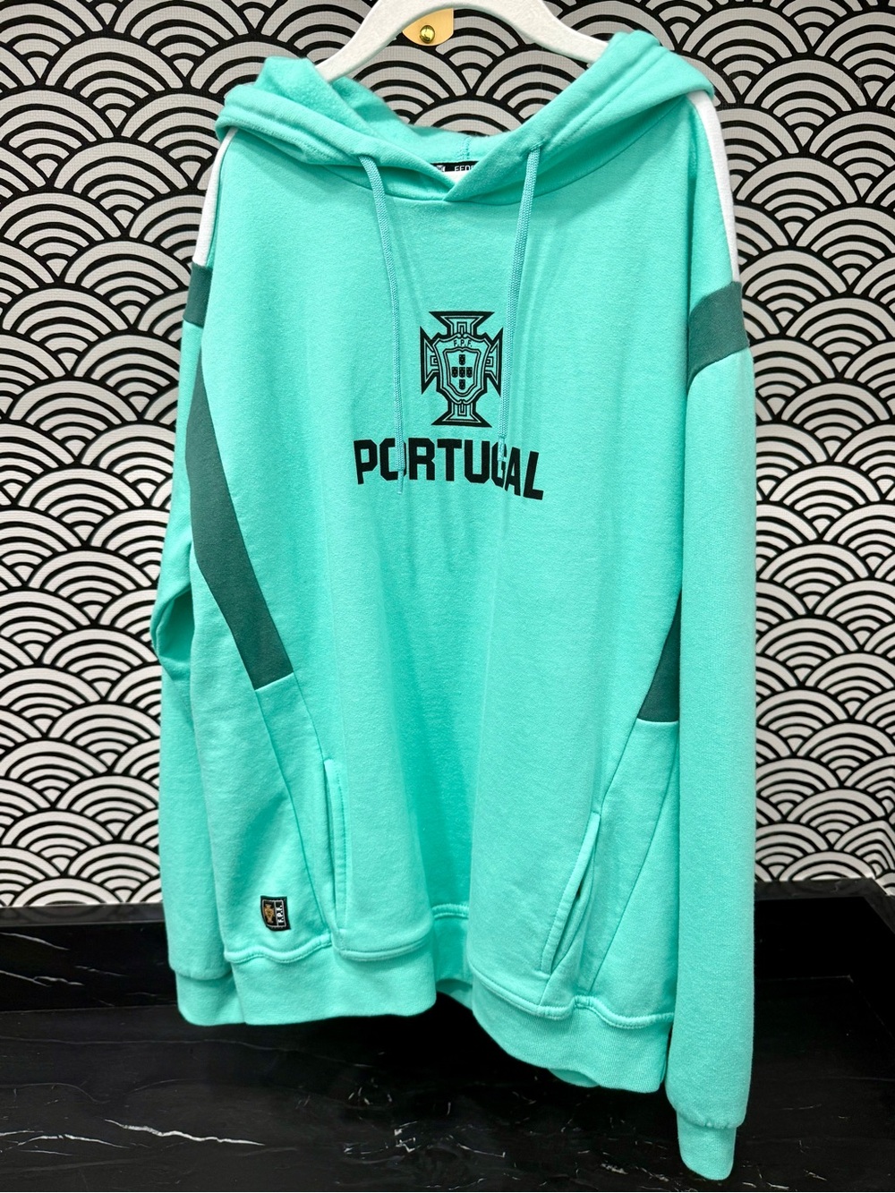 Portugal Soccer Hoodie - Kids L